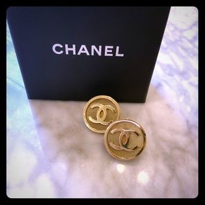 Chanel Gold Earrings